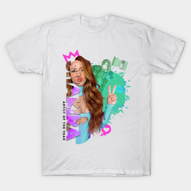 Shakira Nomination T-Shirt by HarlinDesign